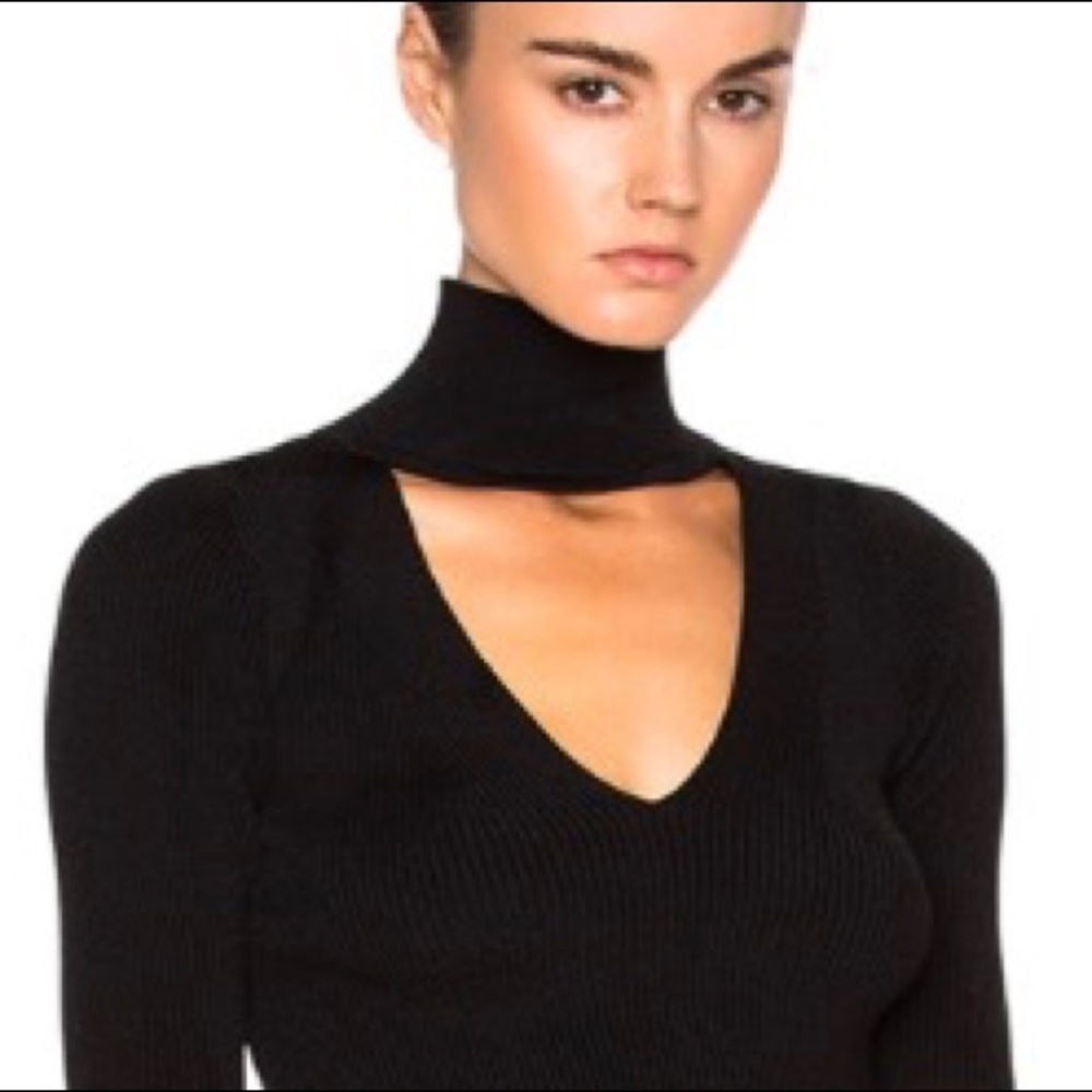 Tracy Reese Black Cutout Dress